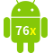 Aplicativo 76x para Android